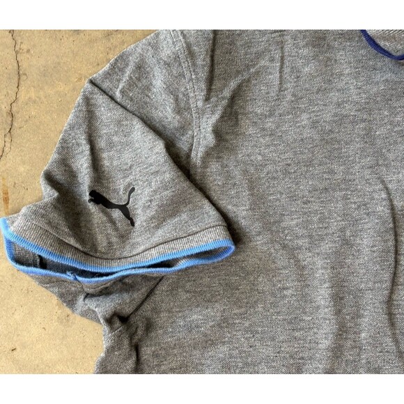 Puma BMW Motorsport Polo Shirt Mens Size XL Casual Grey F1 Formula - Picture 4 of 6